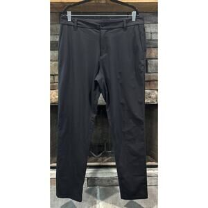 Men’s LULULEMON Black Commission Classic Pants Size 35 X 33 *C9